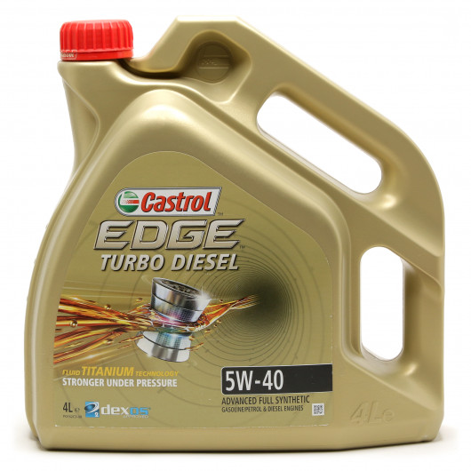 Castrol Edge Turbo Diesel 5W-40 Fluid Titanium (ex. FST) Motoröl 4l